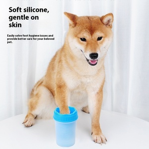 MOMOLAND - Taza Automática Ecológica para <span class=keywords><strong>Lavar</strong></span> Patas de <span class=keywords><strong>Perros</strong></span>, Plástico, 200 ml, Dispositivo Moderno para la Limpieza y el Aseo de Mascotas, Baño y Cepillado al Aire Libre - Product Image 3