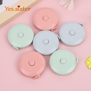 Mcaron रंग पोर्टेबल नाजुक मापने वाले दर्जी उपकरणों को सिलाई diy नरम सुई के उपकरण के लिए टेप माप शासकों को मापने के लिए - Product Image 4