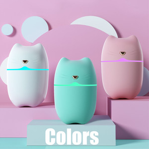 Xách tay LED ánh sáng mini phun sương tạo độ ẩm dễ thương ướt hương thơm tinh dầu khuếch tán xe USB khuếch tán không khí YS hương liệu - Product Image 3