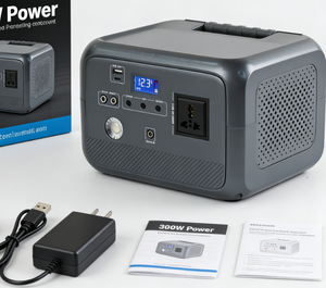 Stazione di Energia Solare Portatile con Batteria al Litio 300W 192Wh Generatore di Energia Portatile per Casa - Product Image 6