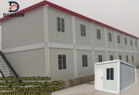 Commande en gros de maisons modulaires à installation rapide pour hébergement temporaire