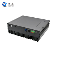 Intel LGA1151 Embedded Desktop Pc DDR4 2 Intel I210AT LAN 6 RS232 485 DB9 COM 8 DI 8 DO DIN Rail Fanless Industrial Computer