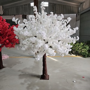 Tik Tok hit cây hoa anh đào Nhân Tạo Hoa lụa hoa anh đào cây 1.5m Trắng Đỏ Hồng cho đám cưới Vườn trang trí ngoài trời - Product Image 5