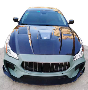 Kit Carrozzeria Nuovo per Quattroporte 2013-2021, Clip per Paraurti e Cofano Motore, Non Verniciato, per Retrofit/Upgrade - Product Image 1