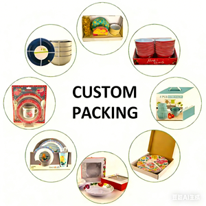 <span class=keywords><strong>Assiettes</strong></span> à dîner rondes en céramique blanches personnalisées avec logo, porcelaine en gros pour restaurant, hôtel et banquet de mariage - Product Image 5