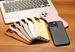 Étui de téléphone portable en cuir premium avec porte-cartes intégré et dragonne portable pour iPhone 17 16 15 14 Pro Max Plus Air - Product Image 4