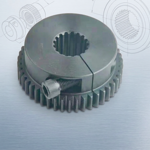 Bride de raccordement de pompe principale SBS140 pour accouplement de pompe hydraulique E325D E329D à cannelures - Product Image 2