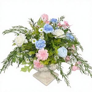 Boule de fleurs artificielles en soie écologique Promise pour décoration de mariage, couleur personnalisable pour la maison et l'hôtel - Product Image 1