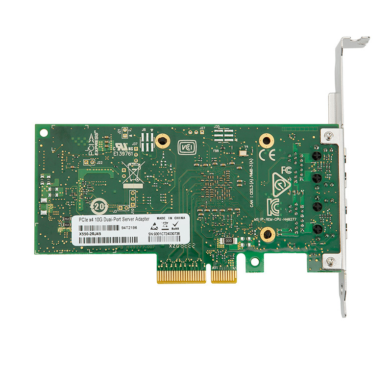 Intel X550 T2 10G Dual Port RJ45 PCI Express Network Adapter