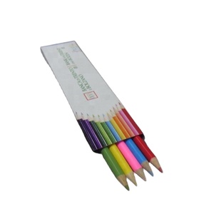 Crayon de couleur arc-en-ciel de 18 cm de haute qualité et écologique avec logo personnalisé - Product Image 4