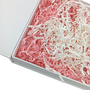 Thân thiện với môi màu sắc khác nhau shredded Craft giấy nhăn giấy dùng một lần cho Hộp Quà Tặng nhồi và tăng cường bao bì - Product Image 3