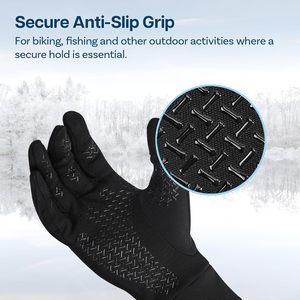 Outside Sport Cycling Non Slip Warm Waterproof Ski Safety <b>Glove</b> Winter Touch Screen Full Finger <b>Gloves</b> - Product Image 2