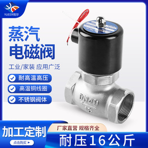 Vanne solénoïde à vapeur Yueer 15 mm, type à piston piloté, pour utilisation en chaudière haute température - Product Image 5