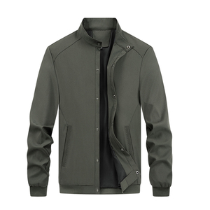 Chaqueta cortavientos holgada para hombre, estilo casual de negocios, transpirable, cómoda, nueva, para primavera, para hombres de mediana edad y mayores. - Product Image 4