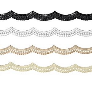 Soft Polyester/Cotton Metallic Net Sequence Embroidery Rhinestone Lace Smooth Touch Bridal Wear Lehenga Decoration Bulk Export - Product Image 1