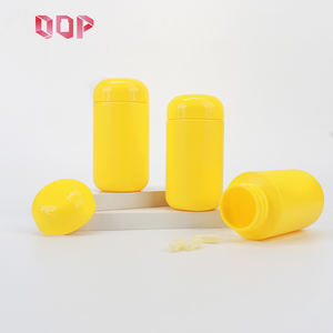 Botella Farmacéutica de HDPE Amarilla Personalizada de 100 ml, 150 ml, 200 ml para Gomitas, Pastillas de Vitamina C, Envase de Almacenamiento con Tapa de Rosca de Fábrica - Product Image 3