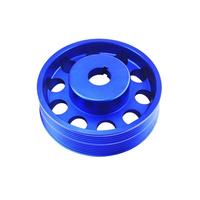 Services de tournage et fraisage CNC personnalisés, pièces usinées OEM pour poulie en aluminium pour Impreza WRX STI