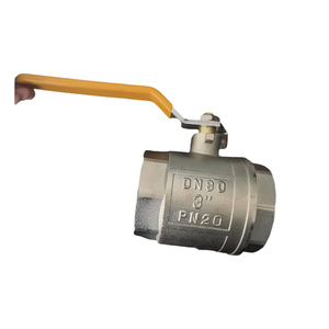 Alliage de zinc PN20 Femail BSP NPT G Thereaded Deux pièces Long fer Poignée Ball Valve - Product Image 1