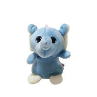 Porte-clés en peluche personnalisé, Mini animaux en peluche pour porte-clés océan animaux marins porte-clés