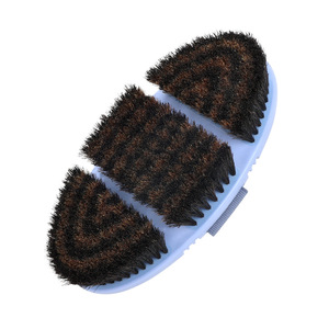 <span class=keywords><strong>Brosse</strong></span> et outils de nettoyage pour chevaux en plastique écologique - Product Image 4