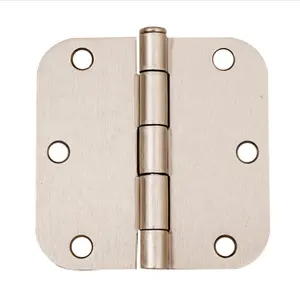 4.5*4.5 inch Stainless Steel 304 Ball Bearing Gate Hinges with 2 BB, 5/8 R round corner hinge