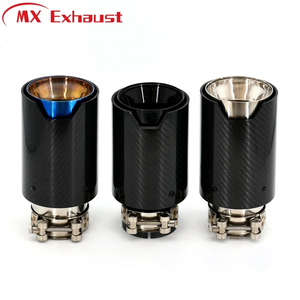 Prix de gros : Embouts d'échappement de 93 mm en fibre de carbone et acier inoxydable pour modification BM*W F30 F31M2 M3 - Product Image 4