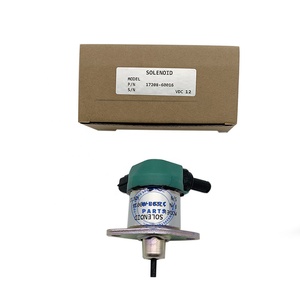 Solénoïde d'arrêt de moteur diesel de haute qualité 17208-60016 12V 1720860016 pour D1105 - Product Image 1