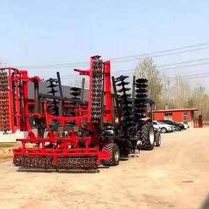 Grada de discos compensada de alta eficiencia de 2,5 metros con componente de núcleo de motor de sistema hidráulico para labranza agrícola - Product Image 4