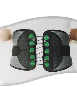Sistem Katrol Tali Penarik HKJD Dapat Disesuaikan Penyangga Pinggang Orthosis Pendukung Pinggang Ortopedi LSO Penahan Punggung untuk Pria dan Wanita