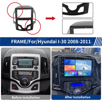 Meihua prix d'usine cadre stéréo automatique pour Hyundai I30 2009 tableau de bord autoradio accessoires lunette avec 1 an de garantie
