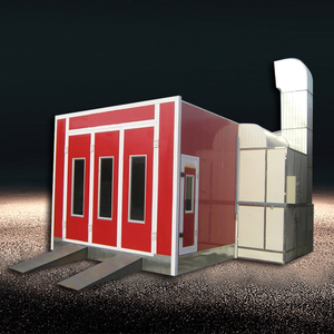 Cabina de pulverización aprobada por CE con sistema de calefacción eléctrica Nuevo diseño para pintura de camiones y autobuses - Product Image 3