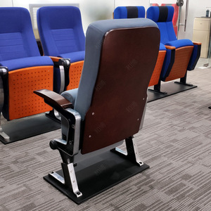 เก้าอี้หอประชุมมานวาเอ็กซ์โป รุ่น HB602 สีน้ำเงินอะซิด พร้อมที่วางแขน สำหรับโรงเรียนและงานประชุม - Product Image 3