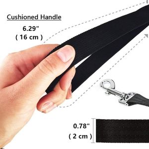 Laisse d'obéissance pour chien Nibao, laisse en nylon résistante et durable pour la promenade et le rappel - Product Image 4
