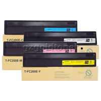 Cartucho de tóner para fotocopiadora, Compatible con T-FC200E FC200U FC200P, para Toshiba e-studio 2000AC 2500AC, KIT de tóner japonés