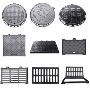 Xingbei, cubierta de rejilla superior de hierro fundido de acero al carbono de alta resistencia, 800*600, rejilla de agua de lluvia, tubo cuadrado duradero D400, 40 toneladas - Product Image 2