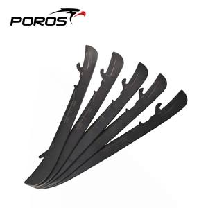 Lames <span class=keywords><strong>de</strong></span> patins à <span class=keywords><strong>glace</strong></span> POROS en acier revêtu <span class=keywords><strong>de</strong></span> titane, modèle OEM, fourniture d'usine, lames durables pour magasins <span class=keywords><strong>de</strong></span> hockey - Product Image 1
