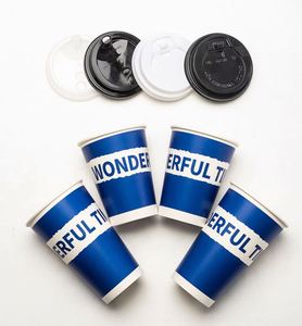 แก้วกาแฟกระดาษแบบใช้แล้วทิ้งพิมพ์โลโก้ได้ ขนาด 8/10/12/20 ออนซ์ แก้วสองชั้นสำหรับกาแฟเอสเปรสโซ ชานม และงานแต่งงาน - Product Image 3