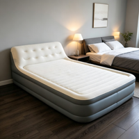 Matelas pneumatique Da Niu 40 cm épaissi avec pompe à air au lithium intégrée, lit gonflable double pliable et portable, mobilier d'intérieur pour usage quotidien