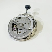 Nuovo Movimento Meccanico Automatico Originale 8217 per Orologio in Metallo, 3.5 Lancette con Piccolo Quadrante Secondario a Ore 9 per 24H, Leggero