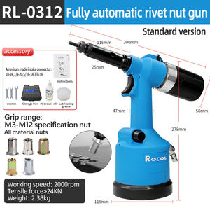 <span class=keywords><strong>Remachadora</strong></span> Neumática Eficiente RL-0312, Fácil Operación, M3-M12, Herramienta <span class=keywords><strong>de</strong></span> Remachado Neumática Duradera y Segura, Escape Frontal COL, Uso Automotriz - Product Image 3