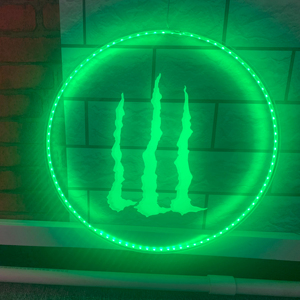 Bảng Hiệu Hiển Thị Led <span class=keywords><strong>Acrylic</strong></span> Siêu Mỏng Gắn Trên Tường - Product Image 1