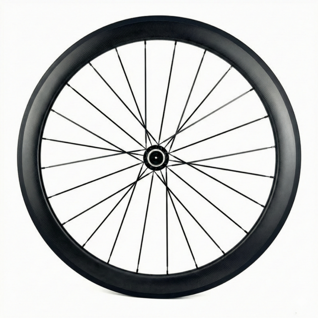 High Quality Carbon Rim Wheels Road Caliper Brake 700C 50mm Clincher/Tubeless Ready Lightweight Road Bike Wheelset