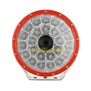 Faróis de neblina LED redondos de 135w Faróis LED de 9 polegadas de alto brilho 9 polegadas LED 4WD 12V 24V