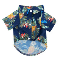 Vestes d'été pour chiens WPET, petites et moyennes tailles, motif à carreaux, brise de plage, fournitures d'anniversaire, 75/D, matière en mousseline, mignon, sport
