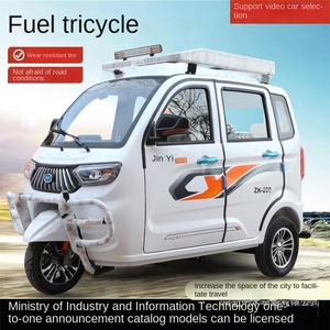 Scooter Motorizzato <span class=keywords><strong>a</strong></span> Tre <span class=keywords><strong>Ruote</strong></span> Chiuso per Trasporto Merci, Autonomia 30km, Ricarica 3h, Certificato 3C, Personalizzabile - Product Image 3