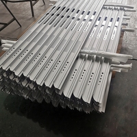 Cadre en aluminium extrudé CNC OEM ODM pour tableau blanc métallique, cadre métallique usiné CNC pour tableau noir électronique