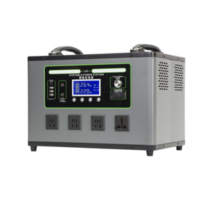 2200W Portable Station Large Capacity Solar Generator Pure Sine Wave LiFePO4 Battery MPPT Controller Solar Panel Outdoor Camping - Product Image 2