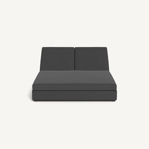 Chaise longue double large <span class=keywords><strong>pour</strong></span> les couples adorables Hôtel Beach Outdoor Sunbed - Product Image 1