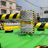 China Fabrica Juegos Inflables de Wipeout con Brincolines Inflables para Venta