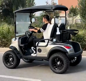 Nouvelle Voiture de Golf Électrique 2 Places Tout-Terrain 2026 CE pour Club de Golf, Voiture de Tourisme à Énergie Solaire, Exportation Directe Usine - Product Image 1